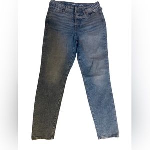 NWT Old Navy Tall High-Waisted Button Fly OG Straight Extra Stretch Jeans